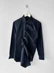 YUJI YAMADA - 1990s ASYMMETRIC FRONT PANEL LONG SLEEVE SHIRT