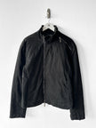 BIKKEMBERGS - early 2000s LOGO TAPE AT BACK BIKER JACKET