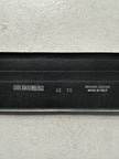 DIRK BIKKEMBERGS - S/S 1998 WIDE LEATHER BELT WITH METAL CHARM DETAIL