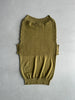 TRUSSARDI - 2000s SHOULDER OFF KNIT TOP