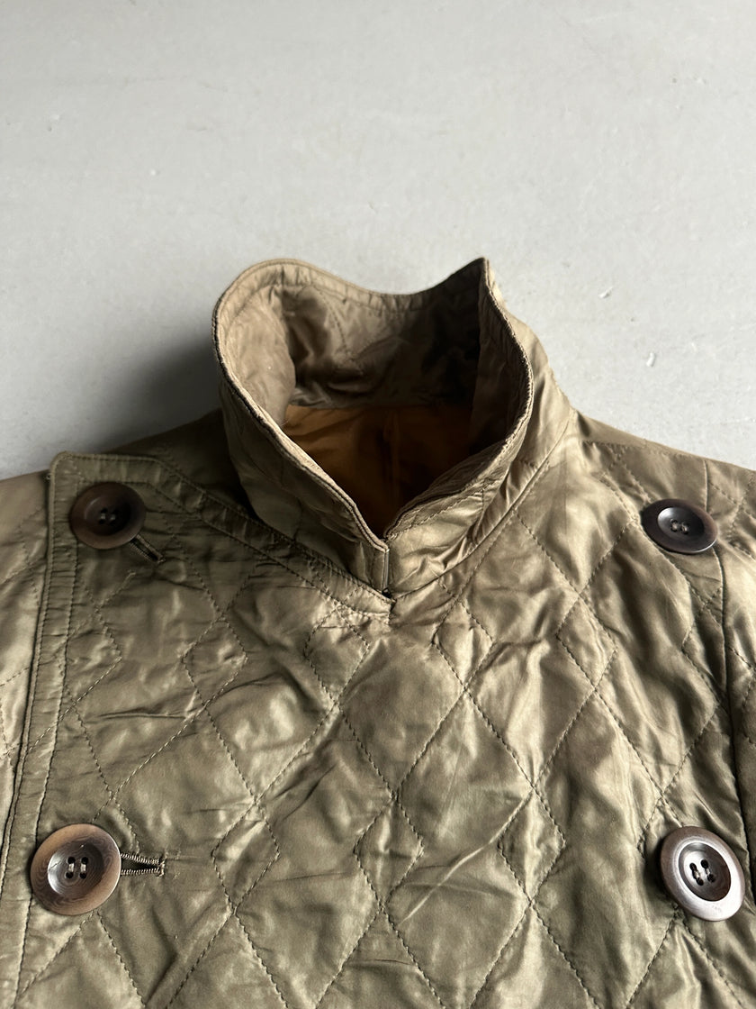 YOHJI YAMAMOTO Y's - A/W 2017 DOUBLE BREASTED QUILTED JACKET