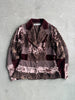 YOSHIKI HISHINUMA - 1990s PATCHWORK VELVET BLAZER