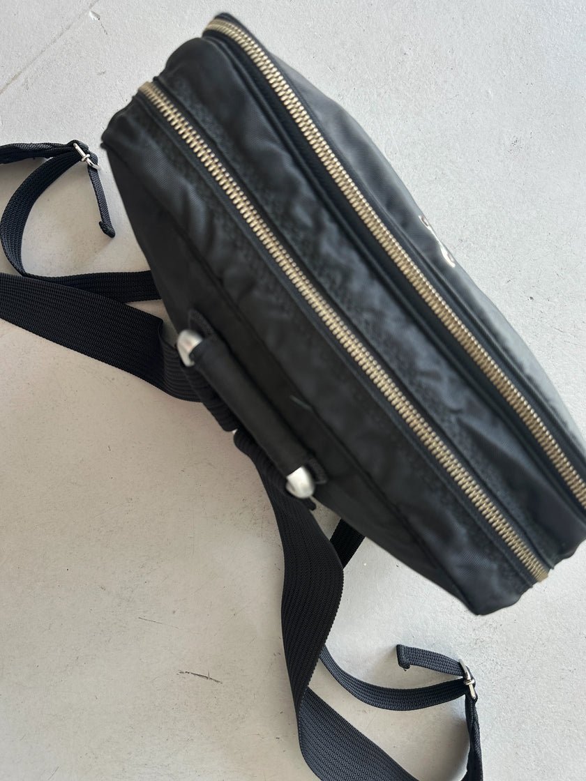 JEAN PAUL GAULTIER JUNIOR - 1990s RECTANGULAR NYLON BACKPACK