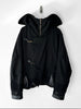 ITALIAN LABEL F/W 2005 TECHNICAL JACKET WITH OVERSIZED FUR COLLAR