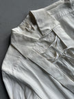 ESCADA - 1980s EMBROIDERED PLEATED BLOUSE