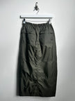 FINAL HOME - early 2000s NYLON MAXY SKIRT WITH ZIPPED SIDE POCKETS