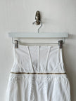 JIMMY TAVERNITI - 1990s CROPPED TROUSERS WITH ZIP OFF WAIST PANEL