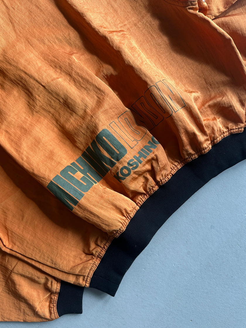 MICHIKO KOSHINO - 1990s CROPPED FIT NYLON BOMBER JACKET