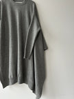 MAISON MARGIELA - F/W 2019 ASYMMETRIC PONCHO STYLE ONE SLEEVE KNIT JUMPER
