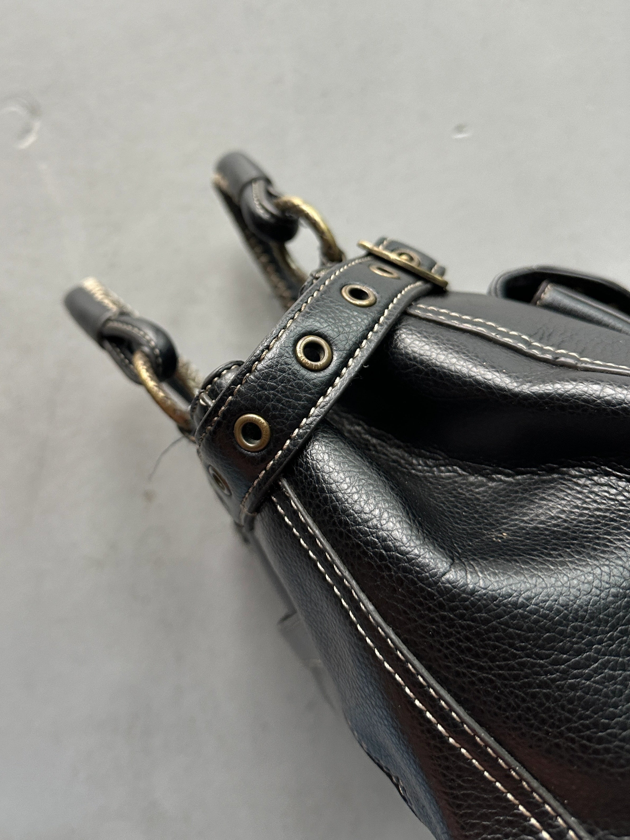 JUST CAVALLI  - F/W 2006 HANDBAG WITH BUCKLE SIDE STRAPS