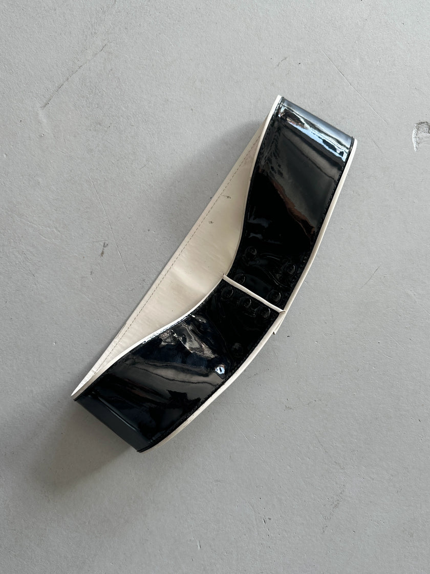 MISS SIXTY - 1990s WIDE GLOSSY BELT