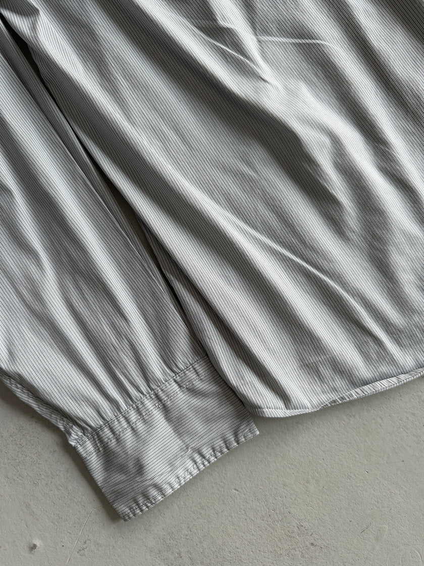 KENZO - 2000s CONTRASTING PANEL LONG SLEEVE SHIRT