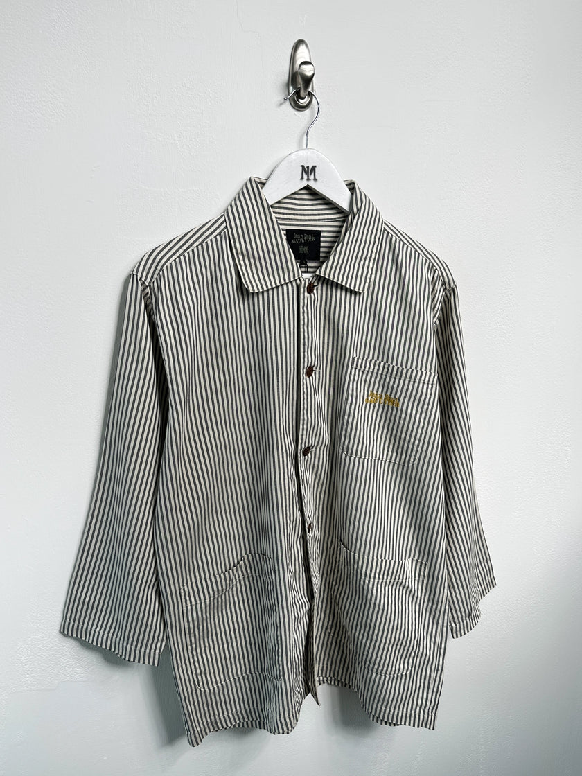 JEAN PAUL GAULTIER - 1990s RELAXED FIT STRIPED SHACKET