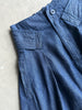 PLANTATION ISSEY MIYAKE - 1980s HIGH WAIST DENIM SKIRT