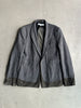 COMME DES GARÇONS - A/W 2006 VELVET STRIPES WOOL BLAZER