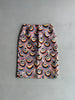 DRIES VAN NOTEN - F/W 2018 PEACOCK PATTERN FITTED SKIRT
