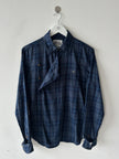 VIVIENNE WESTWOOD - 2000s PLAID SHIRT WITH ASYMMETRICAL PANEL