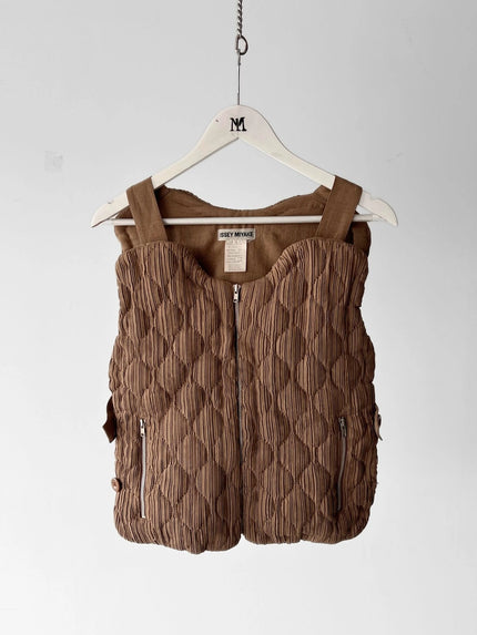 ISSEY MIYAKE F/W 1988  PARACHUTE QUILTED VEST