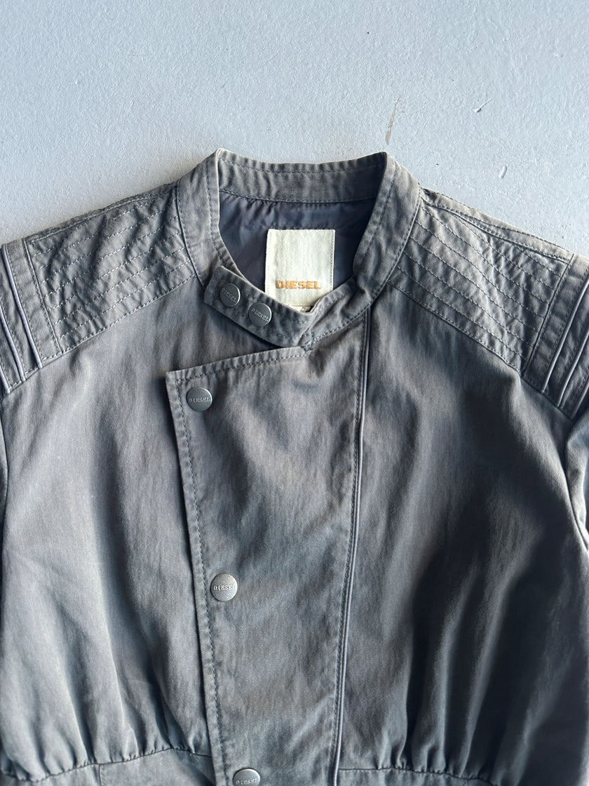 DIESEL - 1990s ASYMMETRICAL FRONT JACKET