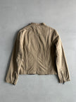 DSQUARED2 - 2000s OFF CENTER ZIP CROP FIT JACKET