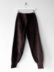 ICEBERG - early 2000s CORDUROY TROUSERS WITH KNIT CUFFS