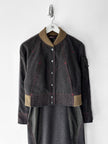 BELGIAN LABEL - early 2000s TWO PIECE SET WITH DRESS AND JACKET