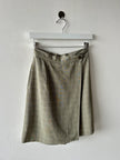 BALENCIAGA - 1990s CHECKED SKIRT PANTS