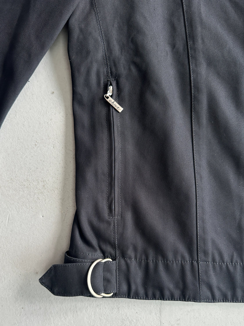 JEAN PAUL GAULTIER OBJET - 1990s TEXTURED BIKER JACKET