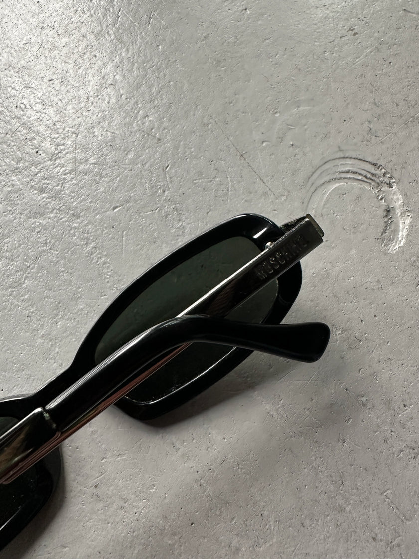 MOSCHINO - 1990s SLIM RECTANGULAR SUNGLASSES