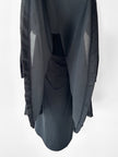 COMME DES GARÇONS - F/W 2021 ASYMMETRIC DRESS WITH MESH OVERLAY