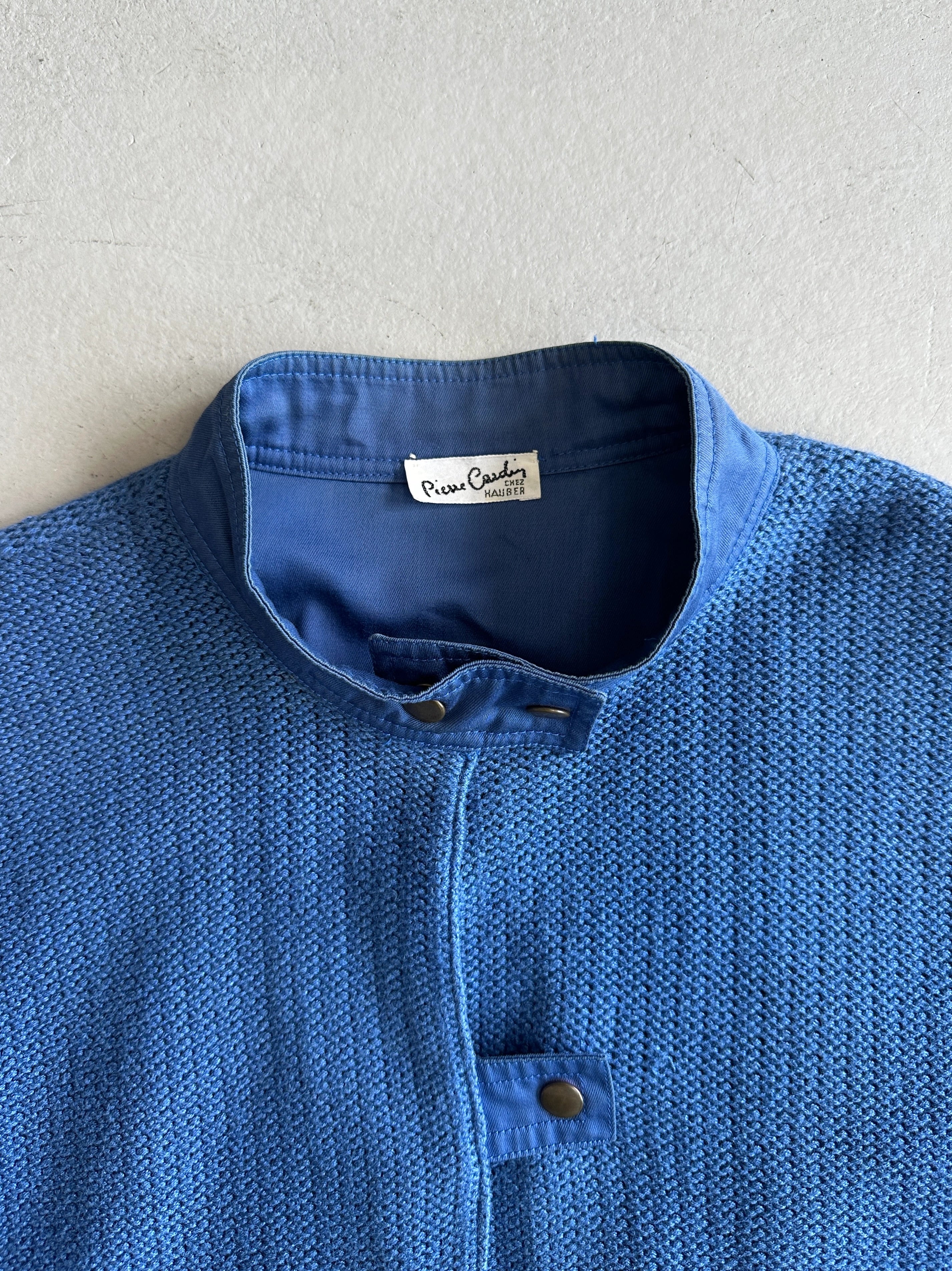 PIERRE CARDIN - 1970s KNIT BOMBER JACKET