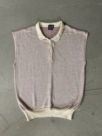 1970s TRICOT KNIT VEST