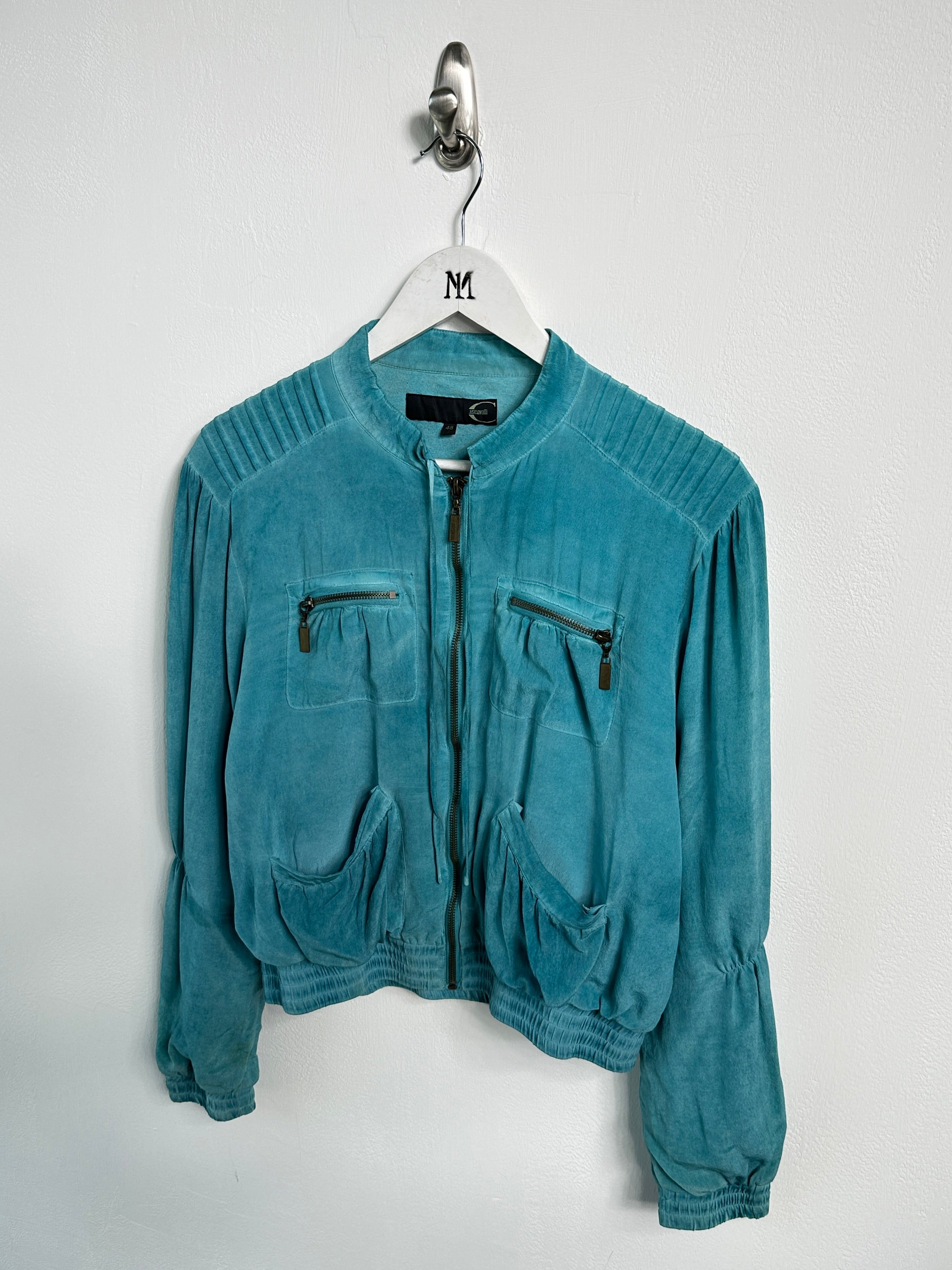 JUST CAVALLI -  S/S 2009 SILK BOMBER JACKET