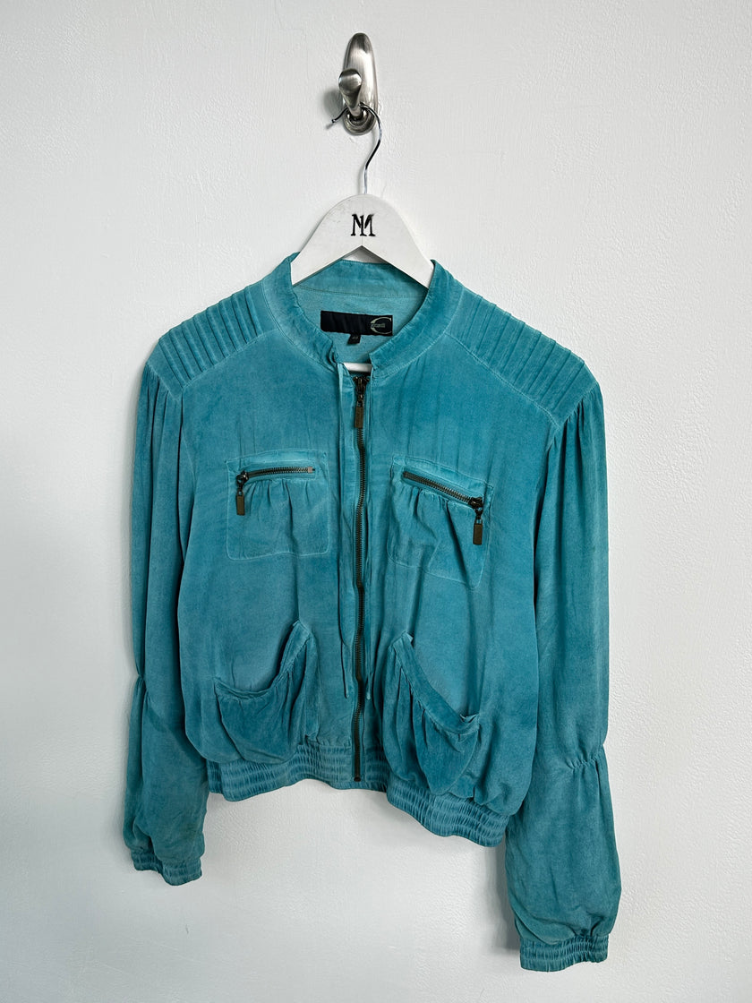 JUST CAVALLI -  S/S 2009 SILK BOMBER JACKET