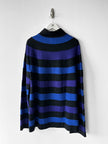 YOHJI YAMAMOTO - early 2000s STRIPED OVERSIZED KNIT JUMPER
