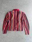 MICHIKO KOSHINO- 1980s STRIPED LINEN BLAZER