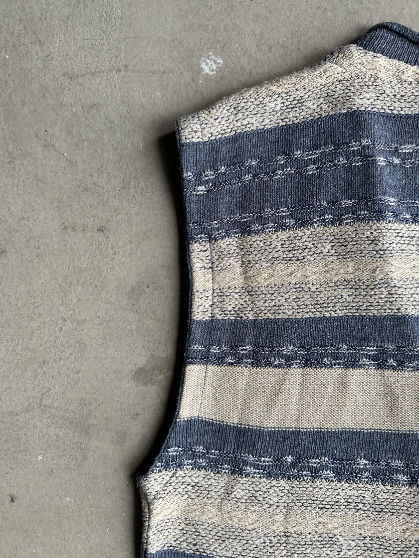 1980s KNIT CARDIGAN VEST