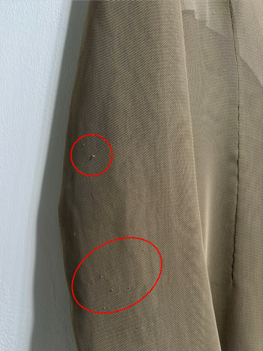ISSEY MIYAKE - early 2000s DOUBLE LAYER MESH LONG BLAZER