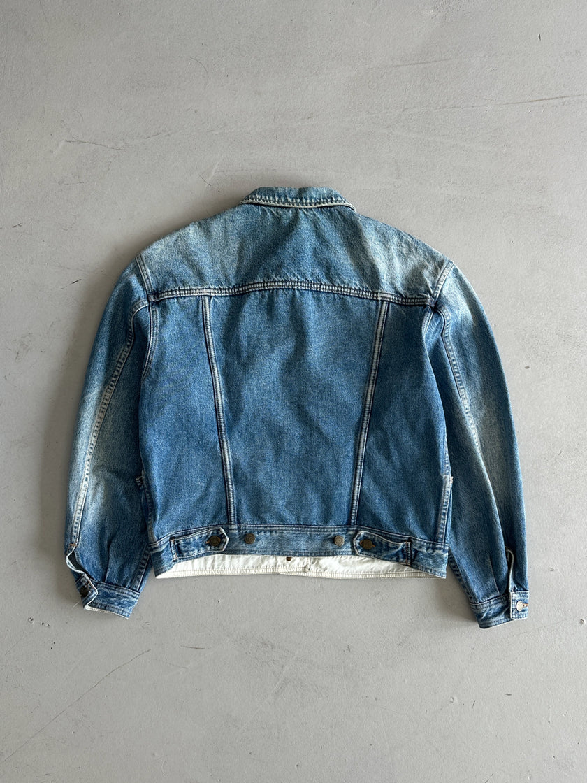 ARMANI JEANS - 1980s CROP FIT DENIM JACKET