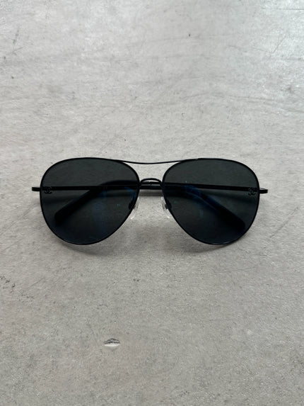 CHANEL  - 2000s AVIATOR SUNGLASSES