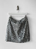 VERSUS BY GIANNI VERSACE - F/W 1994 LEOPARD PRINT FAUX FUR MINI SKIRT