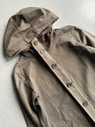 PLANTATION ISSEY MIYAKE -  1990s HOODED TRENCH COAT