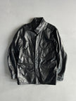 SCHOTT - 1990s MIDI LENGTH LEATHER CARGO JACKET