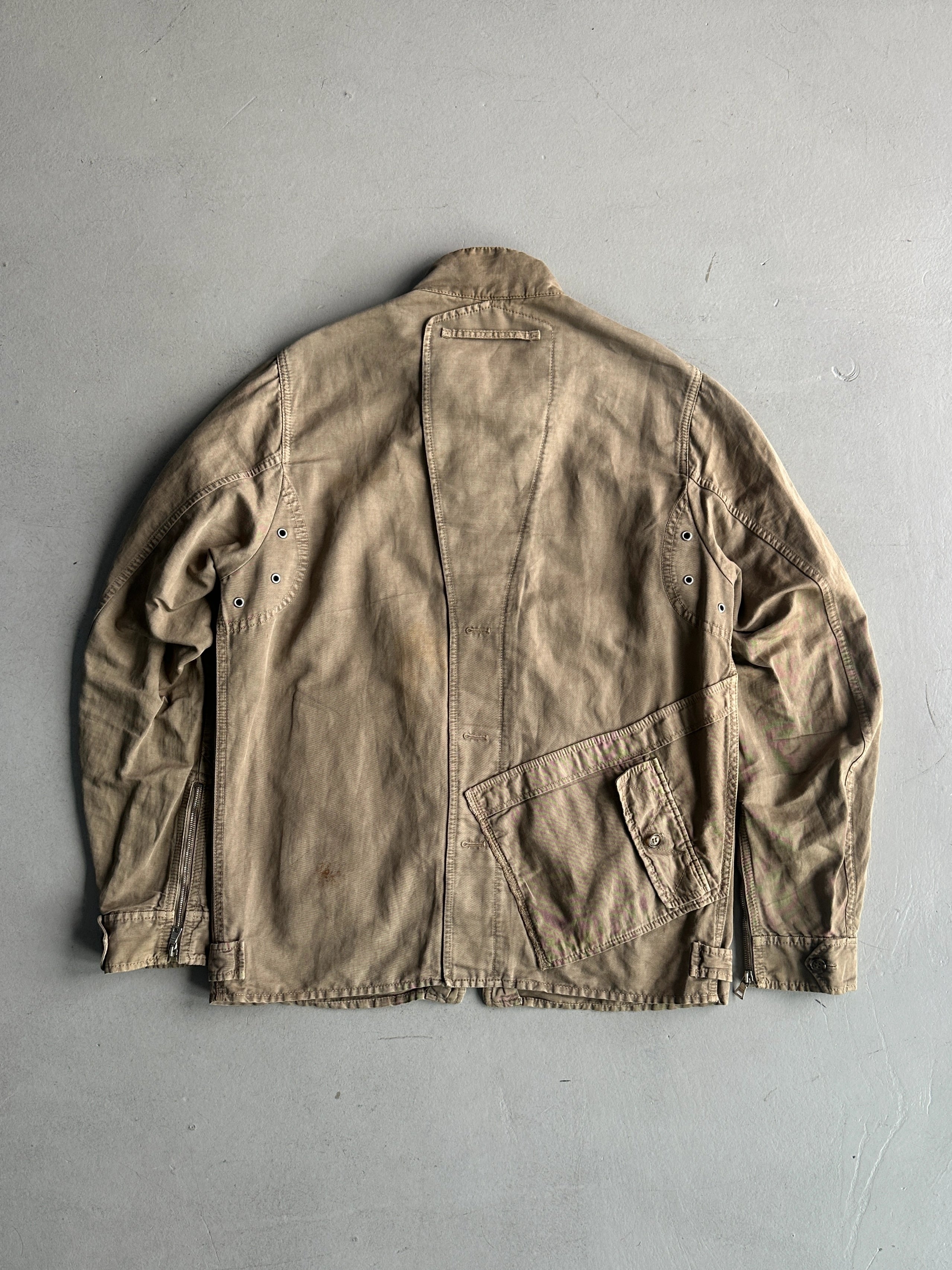 PRADA LINEA ROSSA - 2000s DECONSTRUCTED LIGHT JACKET