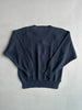 EMPORIO ARMANI - 1990s RAISED KNOT FRONT KNIT JUMPER