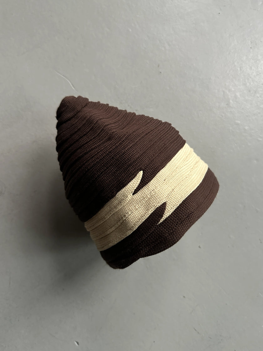 1970s CONCENTRIC RIBBED HAT