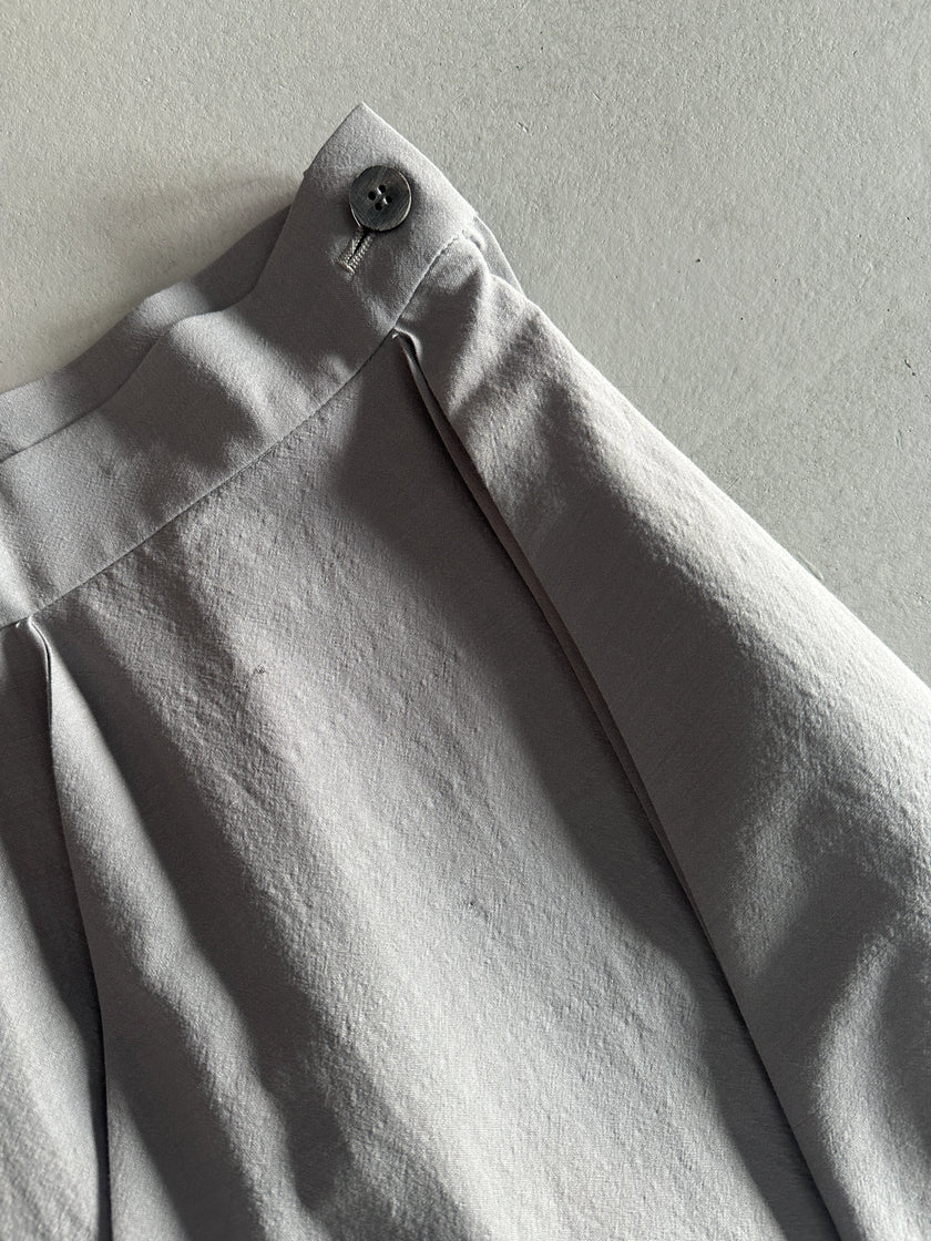 ISSEY MIYAKE - 1980s ARCHITECTURAL HIGH WAIST MAXI SKIRT