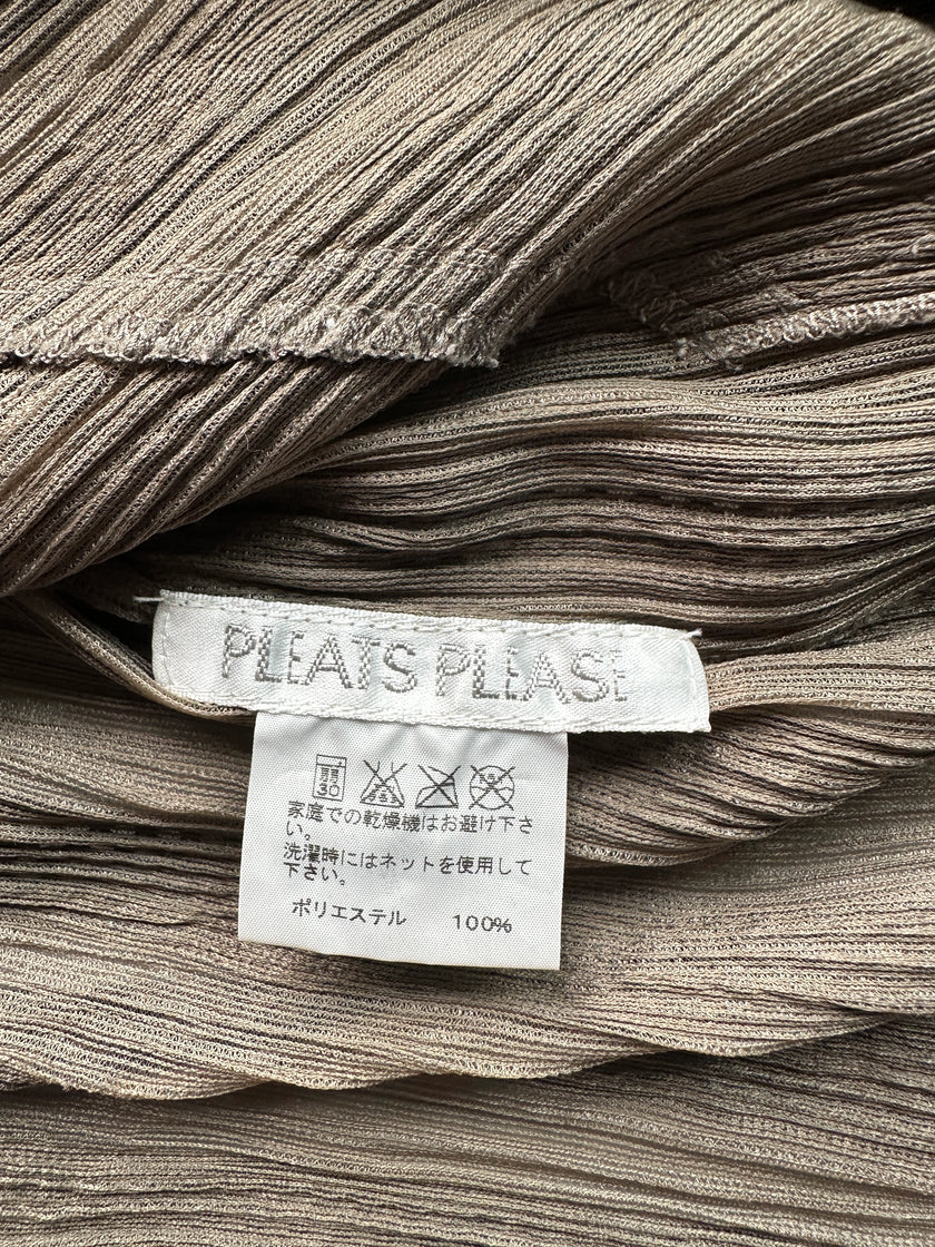 ISSEY MIYAKE PLEATS PLEASE - S/S 2001 ZIPPED PLEATED JACKET