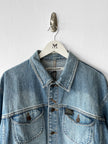 MARITHÉ + FRANÇOIS GIRBAUD - 1980s STONE WASHED DENIM JACKET