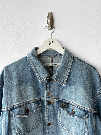 MARITHÉ + FRANÇOIS GIRBAUD - 1980s STONE WASHED DENIM JACKET